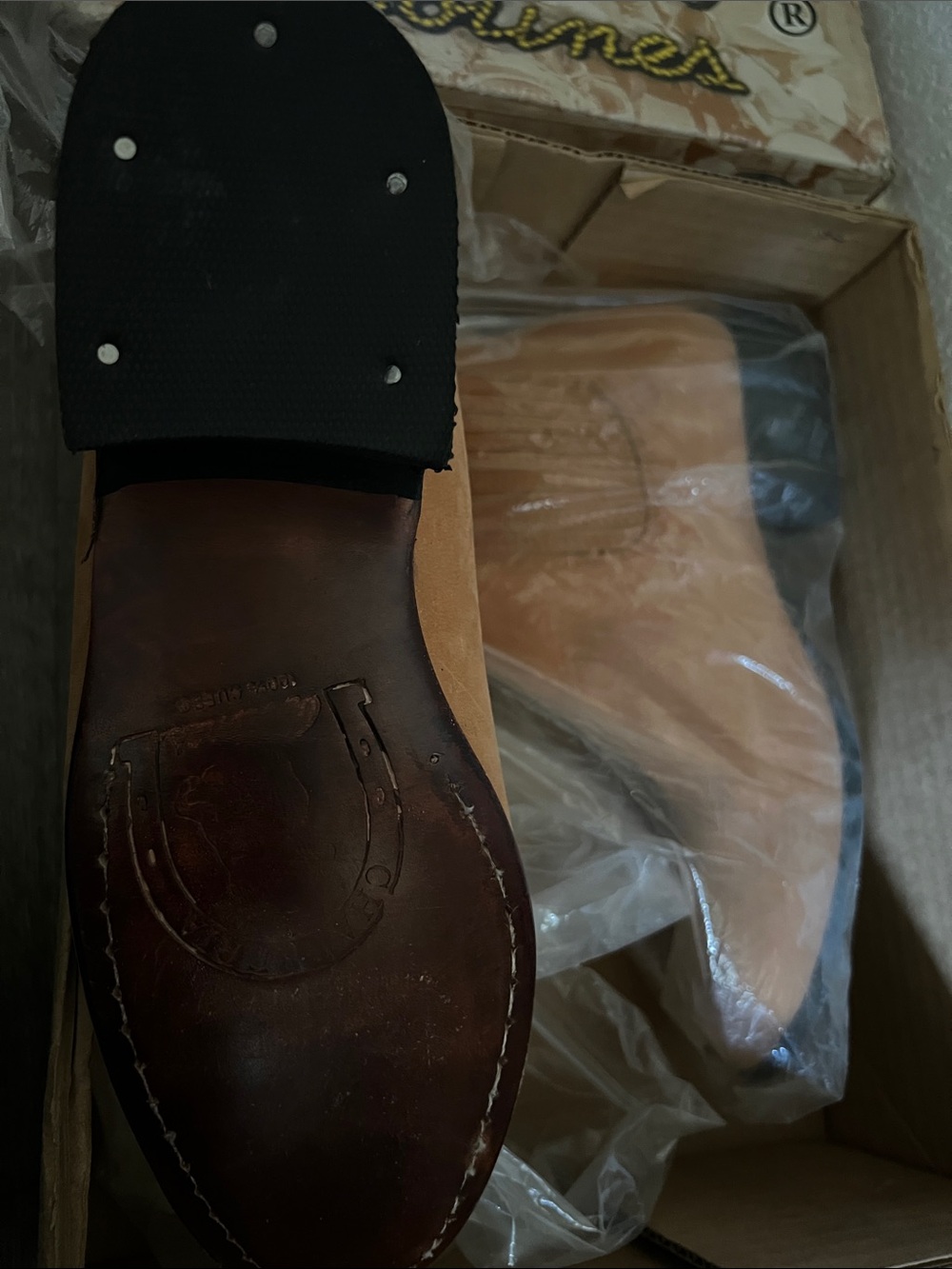 Leather Men’s Suede Ankle Boots - Tan - Picture 4 of 6